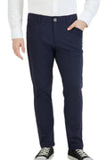 NEW & UPDATED Super - Stretch Men's Chinos //Casual// Navy - Performance Collection - Che Cose Belle