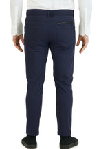 NEW & UPDATED Super - Stretch Men's Chinos //Casual// Navy - Performance Collection - Che Cose Belle