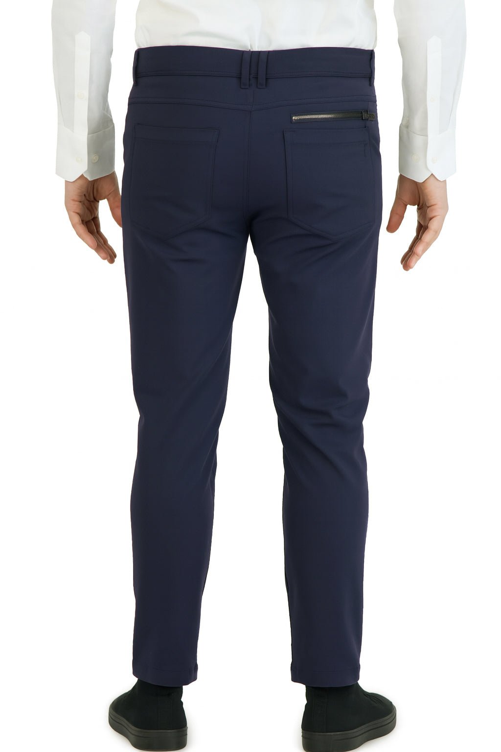 NEW & UPDATED Super - Stretch Men's Chinos //Casual// Navy - Performance Collection - Che Cose Belle