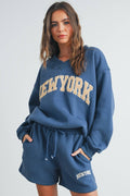 New York V - Neck Sweatshirt - Che Cose Belle