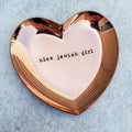 Nice Jewish Girl Heart Shaped Trinket Dish - Che Cose Belle