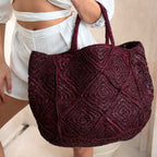 Nico Raffia Tote Bag - Che Cose Belle