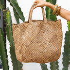 Nico Raffia Tote Bag - Che Cose Belle
