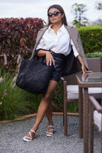 Nico Raffia Tote Bag - Che Cose Belle
