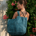 Nico Raffia Tote Bag - Che Cose Belle