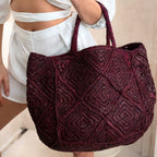 Nico Raffia Tote Bag - Che Cose Belle