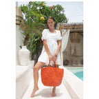 Nico Raffia Tote Bag - Che Cose Belle