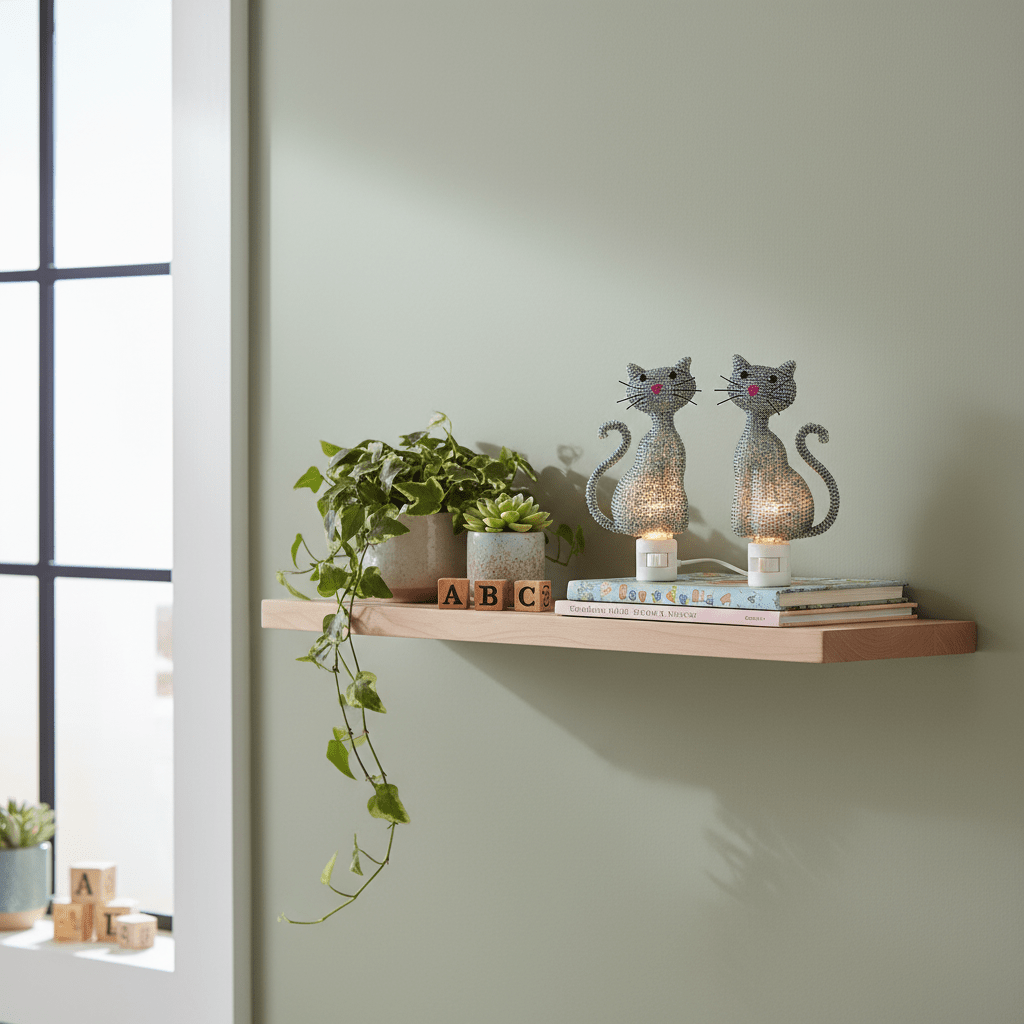 Night Light, Cat (Set of 2) - Che Cose Belle