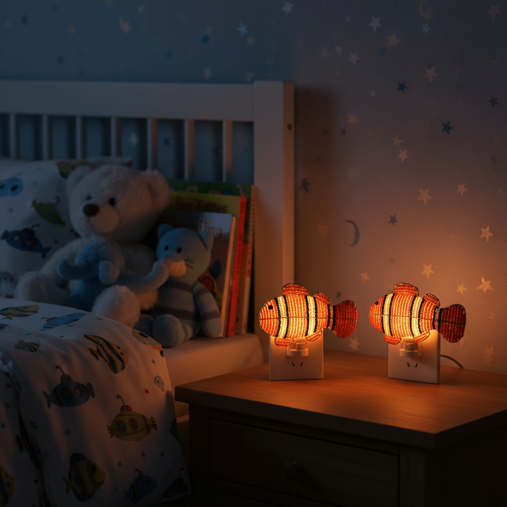 Night Light, Clown Fish (Set of 2) - Che Cose Belle