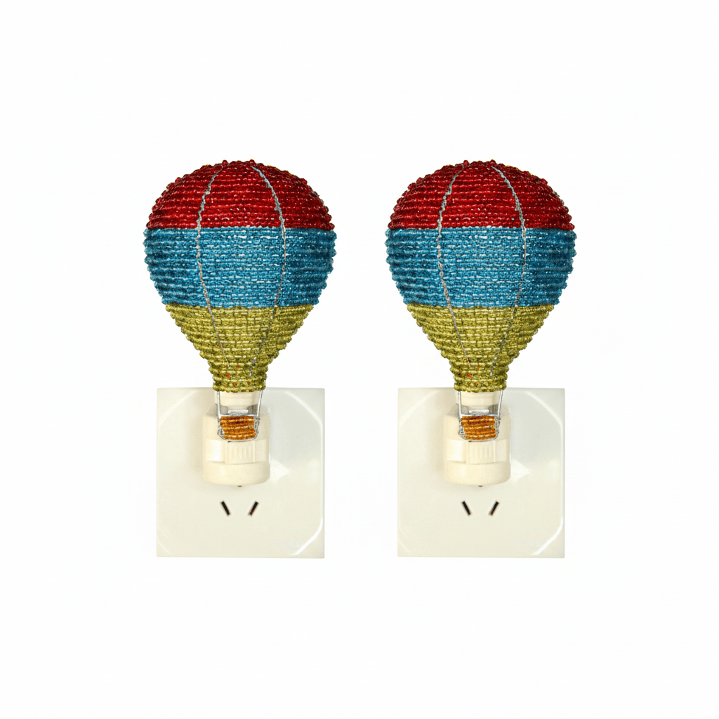 Night Light, Hot Air Balloon (Set of 2) - Che Cose Belle
