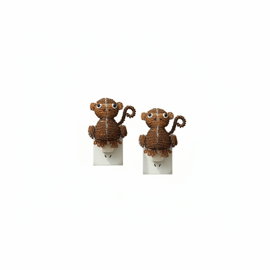 Night Light, Monkey (Set of 2) - Che Cose Belle