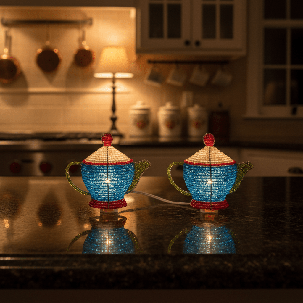 Night Light, Teapot (Set of 2) - Che Cose Belle