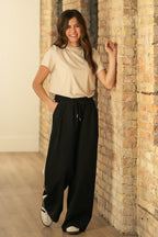 Nina Wide Leg Track Pants - Che Cose Belle