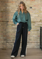 Nina Wide Leg Track Pants - Che Cose Belle
