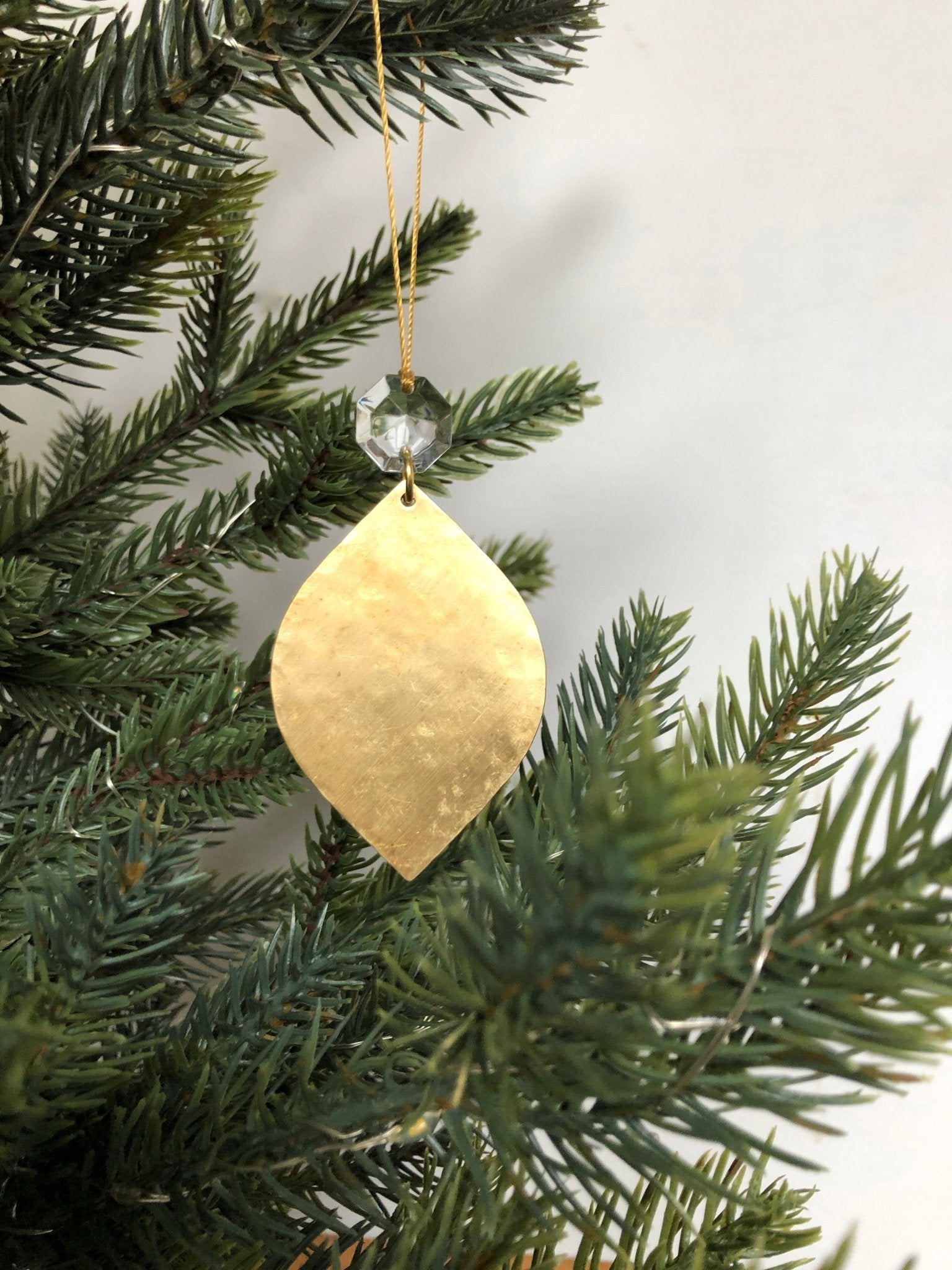 Noël Ornament With Vintage Glass Crystal - Che Cose Belle