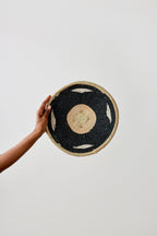 Nolyia Black Flat Basket - Che Cose Belle