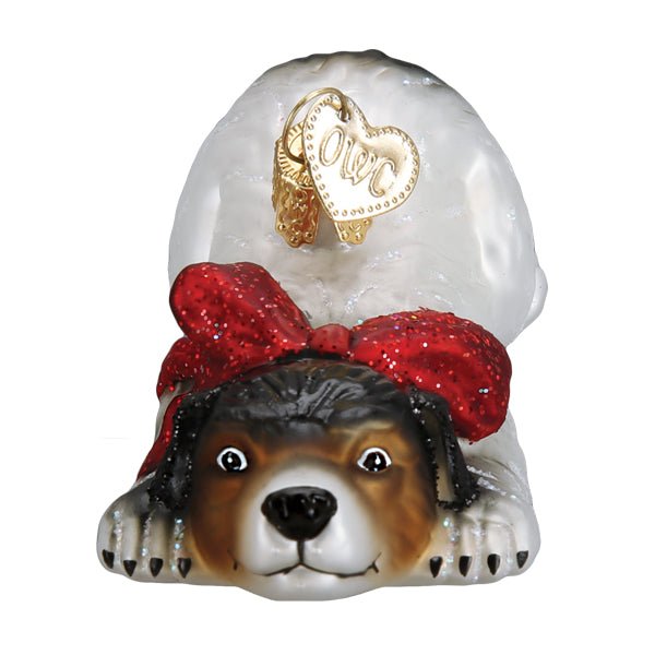 Norman Rockwell Signature Dog Ornament - Che Cose Belle
