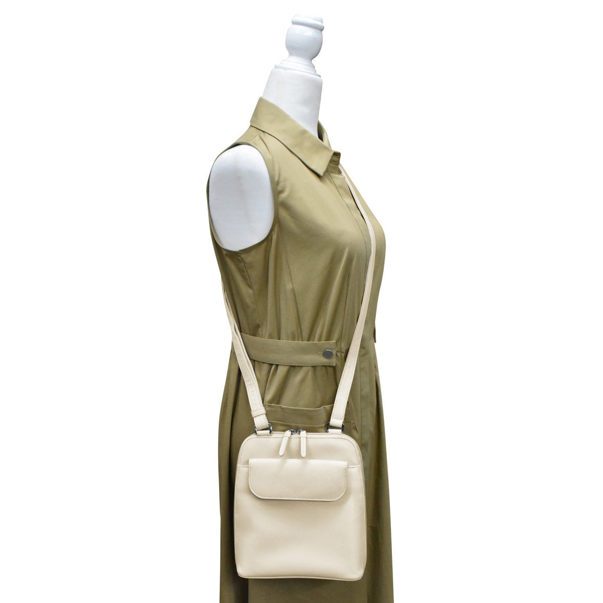 NORTH-SOUTH FLAP POCKET CROSSBODY - Che Cose Belle