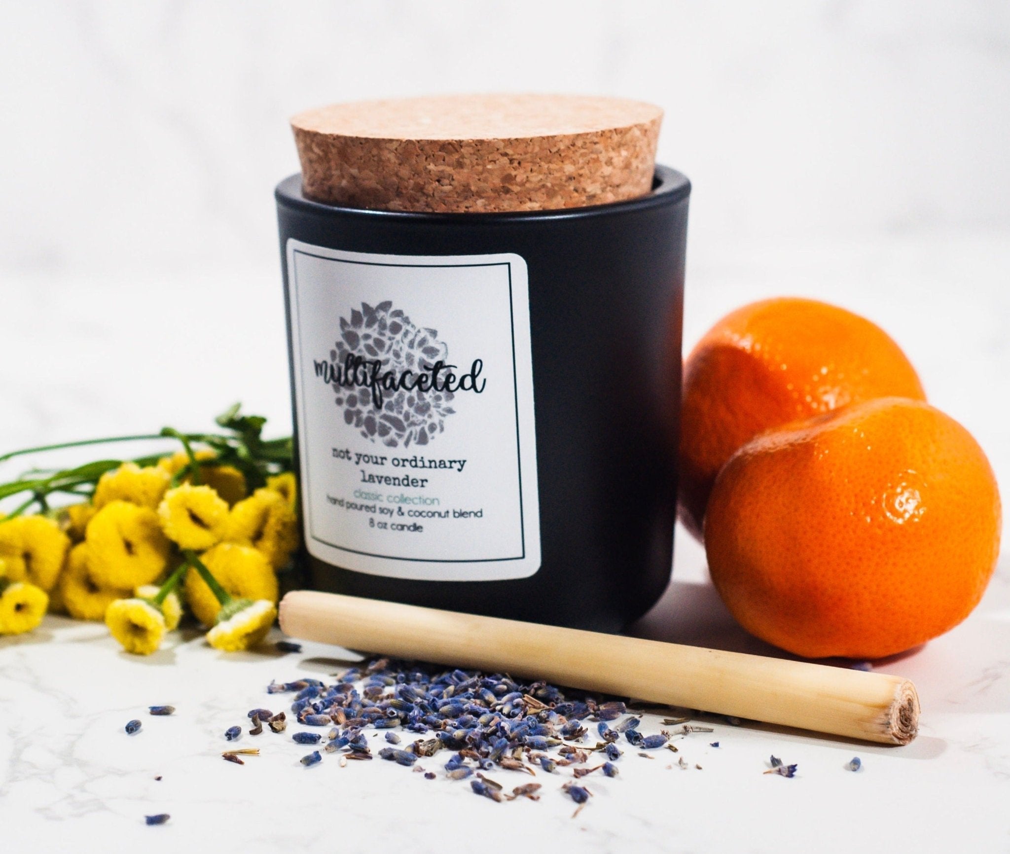 Not Your Ordinary Lavender Scent Candle - Eco - Friendly 8 oz. - Che Cose Belle
