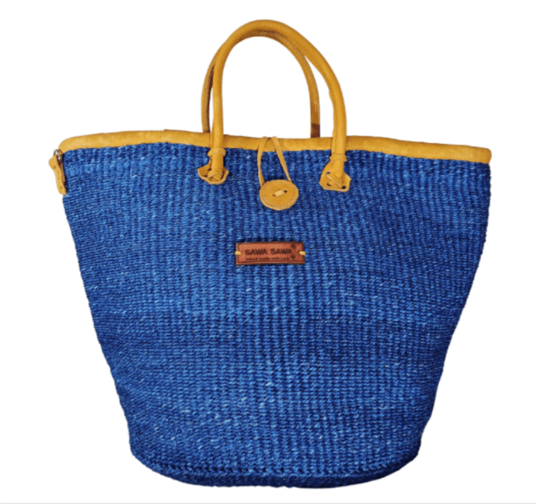 Nourishment Handmade Sisal Straw Basket Tote. - Che Cose Belle