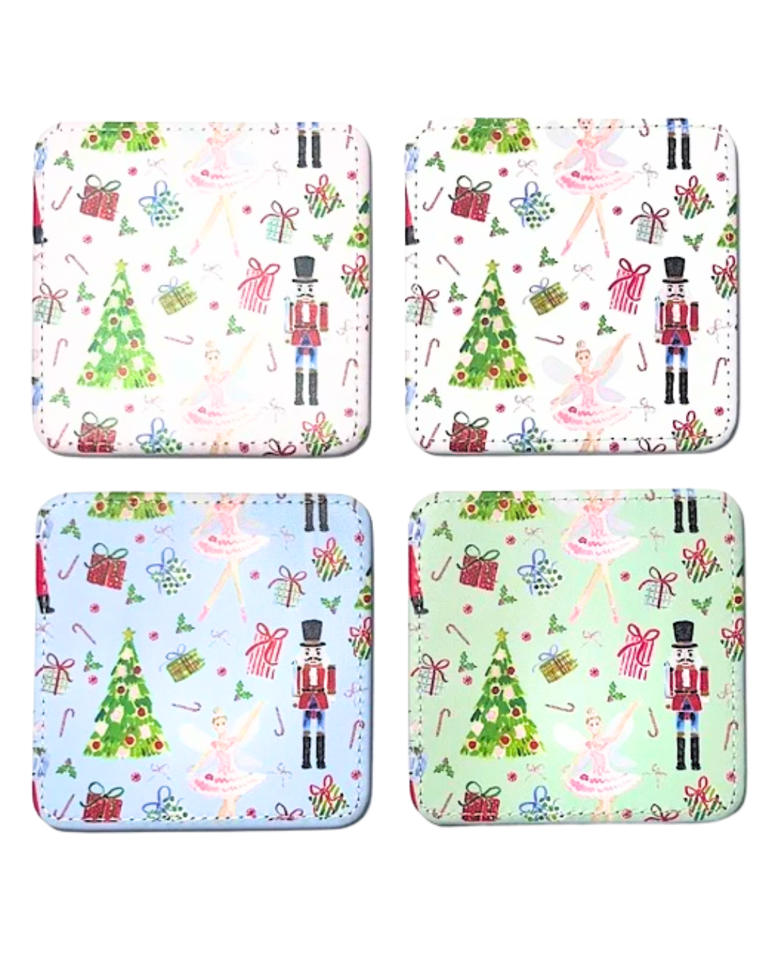 Nutcracker Ballet Coasters, Set of 4 - Che Cose Belle