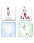 Nutcracker Ballet Coasters, Set of 4 - Che Cose Belle