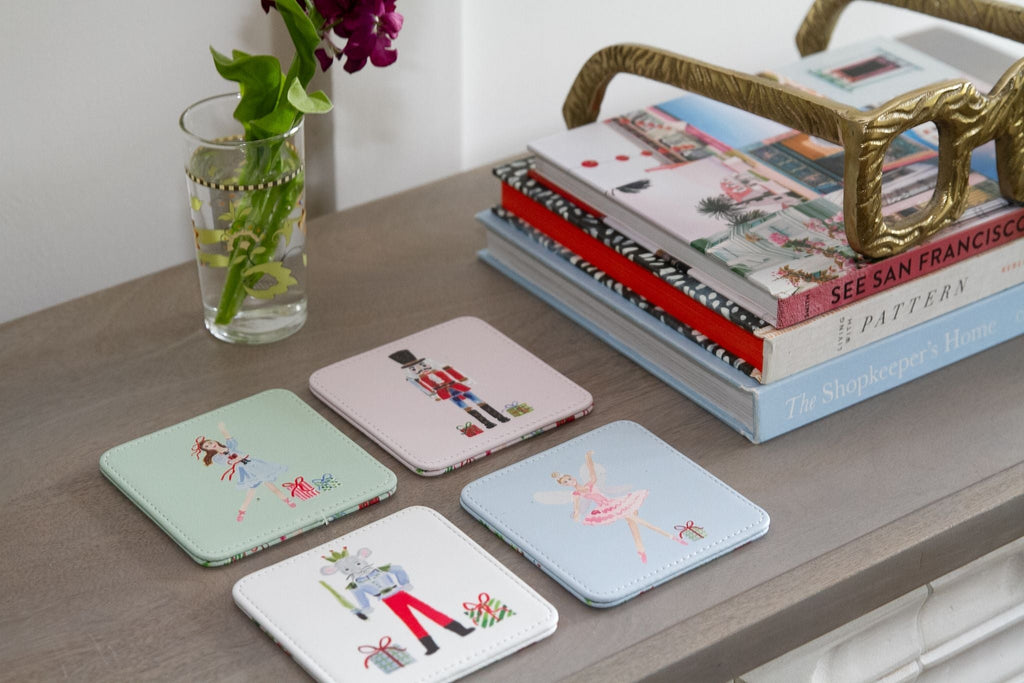 Nutcracker Ballet Coasters, Set of 4 - Che Cose Belle