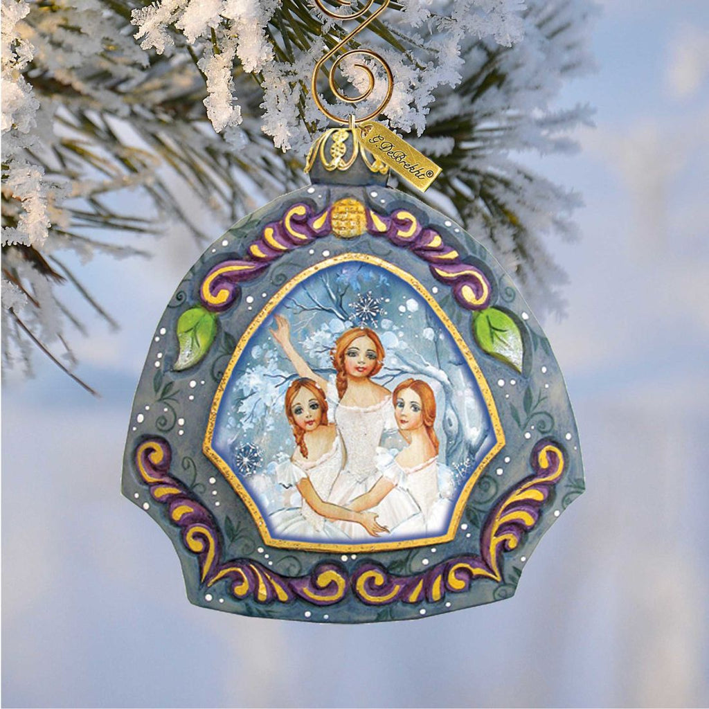 Nutcracker's Fairies Sculpted Hand-Painted Christmas Ornament by G. DeBrekht - Christmas Décor - 6102831 - Che Cose Belle