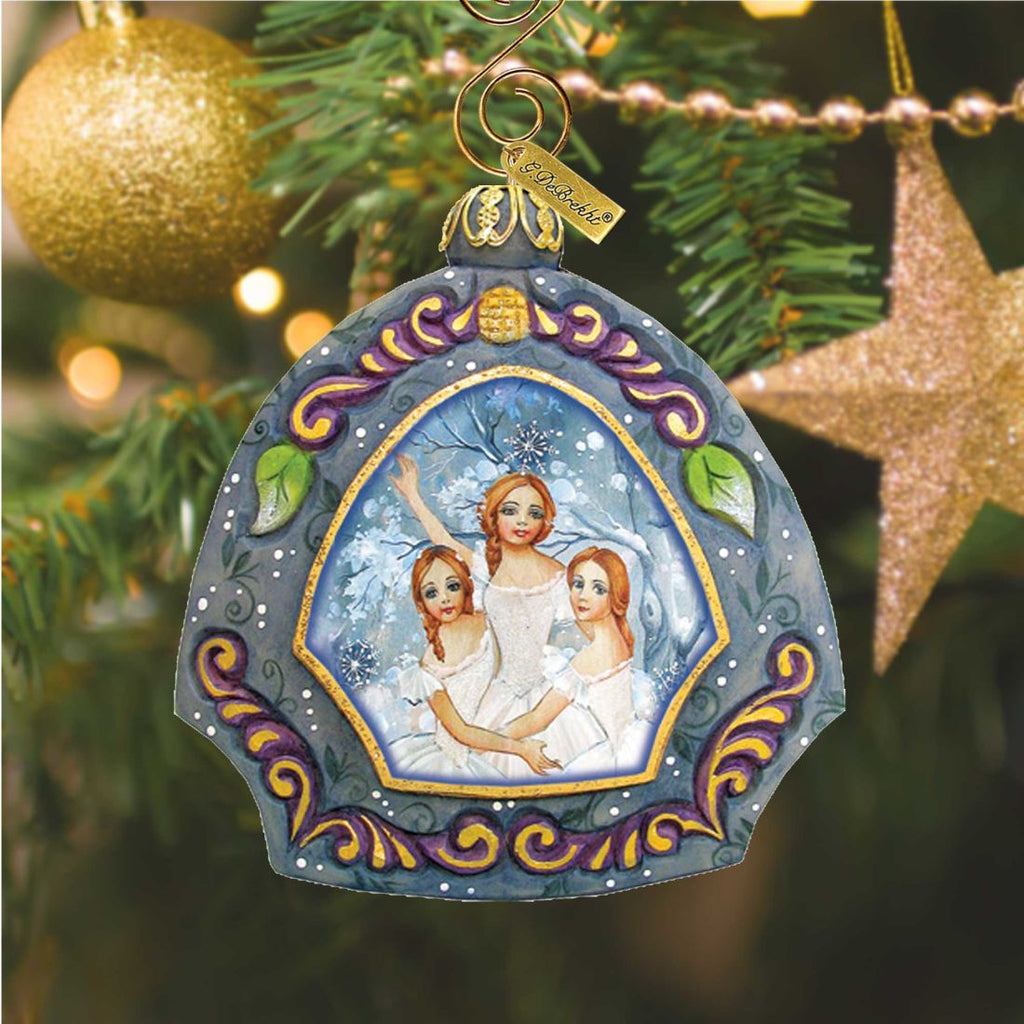 Nutcracker's Fairies Sculpted Hand-Painted Christmas Ornament by G. DeBrekht - Christmas Décor - 6102831 - Che Cose Belle