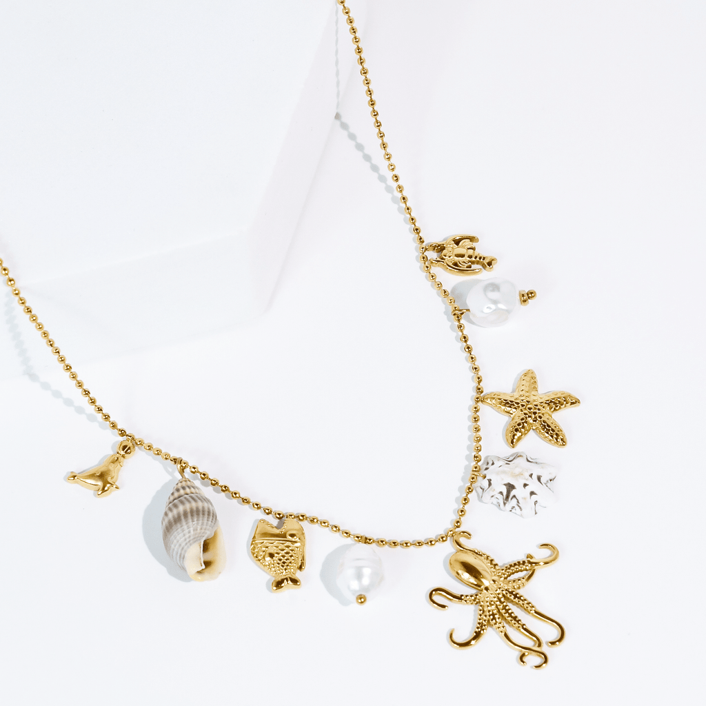 Ocean Whimsy Necklace - Che Cose Belle