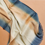 Oceana Beige Soft Linen Silk Handloom Scarf - Che Cose Belle