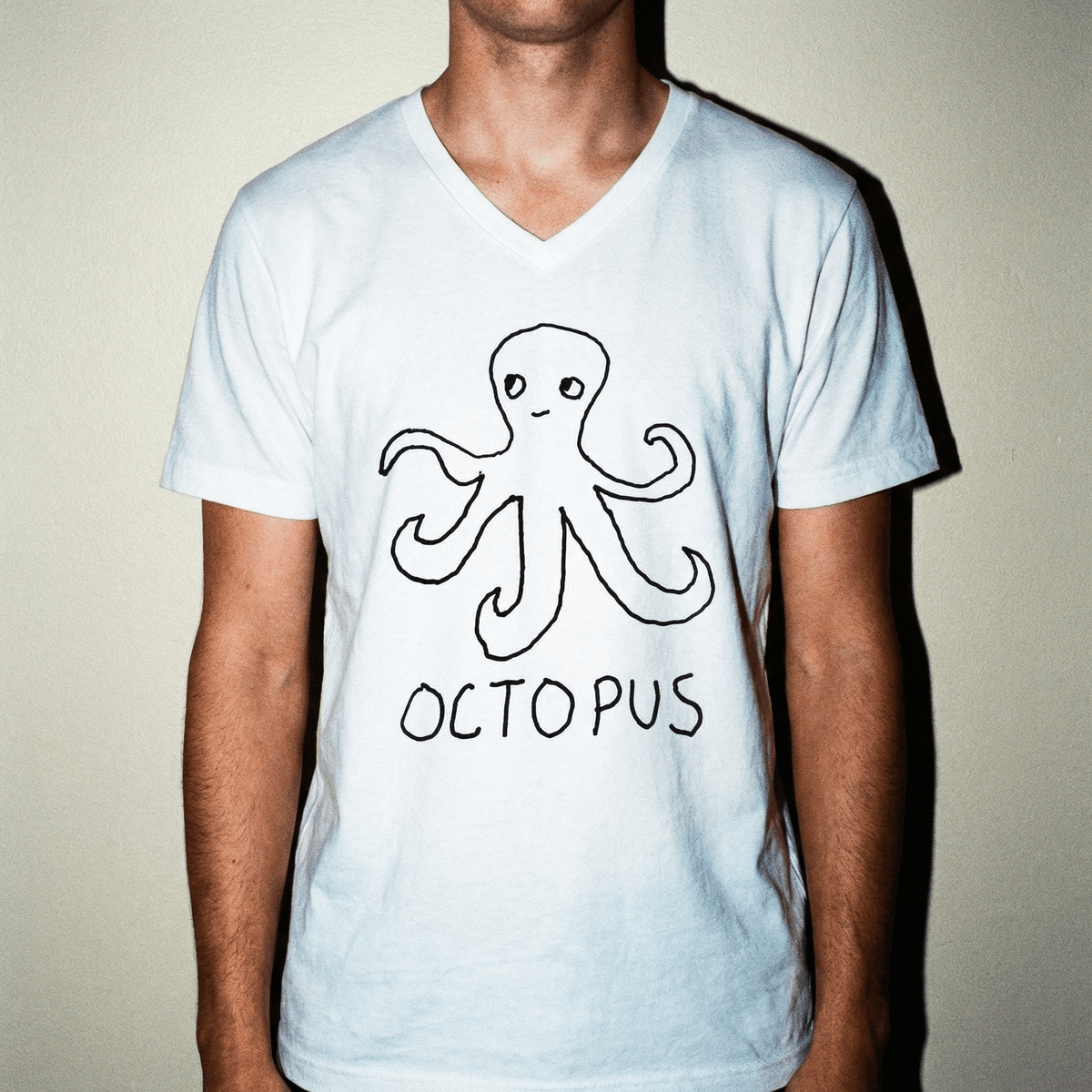 Octopus - V-neck Tee - Che Cose Belle