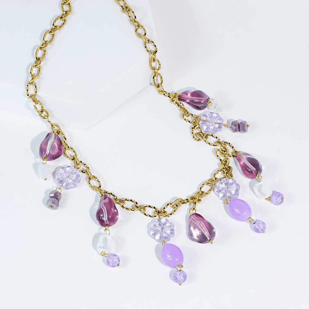 Oh Wow Beaded Necklace - Che Cose Belle