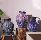 Oil Painting Style Ceramic Vase — Artistic Home Decor, 3 Styles - Che Cose Belle
