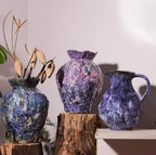 Oil Painting Style Ceramic Vase — Artistic Home Decor, 3 Styles - Che Cose Belle