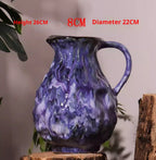 Oil Painting Style Ceramic Vase — Artistic Home Decor, 3 Styles - Che Cose Belle