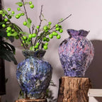 Oil Painting Style Ceramic Vase — Artistic Home Decor, 3 Styles - Che Cose Belle