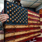Old Glory American Flag Wall Art - Che Cose Belle