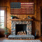 Old Glory American Flag Wall Art - Che Cose Belle
