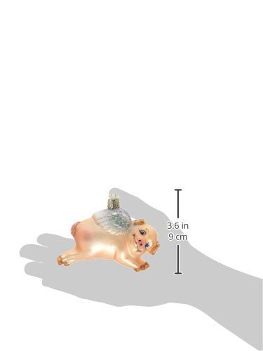 Old World Christmas Flying Pig Glass Blown Ornament - Che Cose Belle