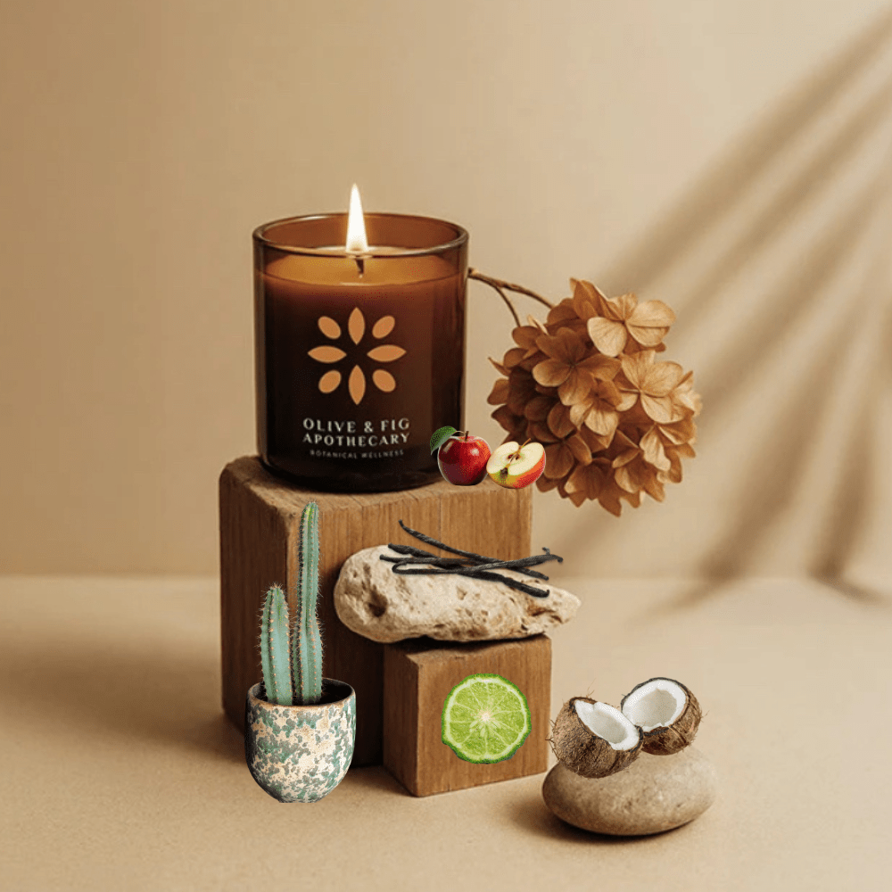 Olive & Fig Apothecary Driftwood Bloom Candle - Che Cose Belle