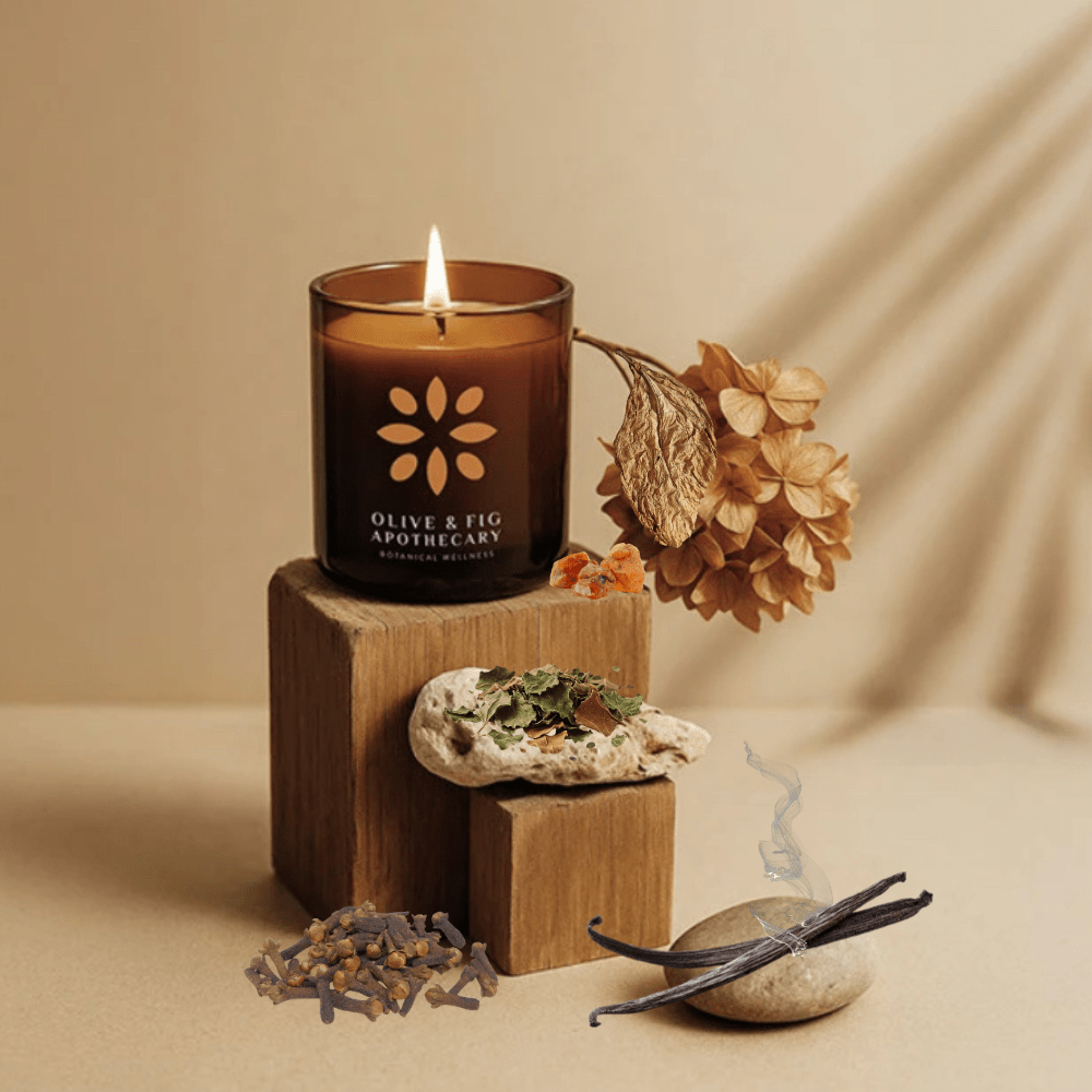 Olive & Fig Apothecary Ember Bean Candle - Che Cose Belle