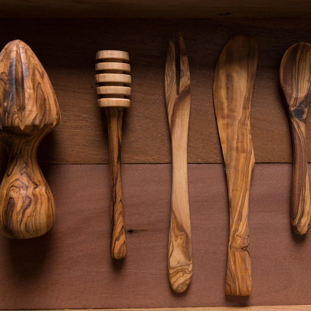 Olive Wood Honey Dip - Che Cose Belle
