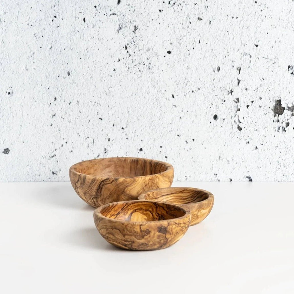 Olive Wood Nesting Bowls - set of 3 - Che Cose Belle