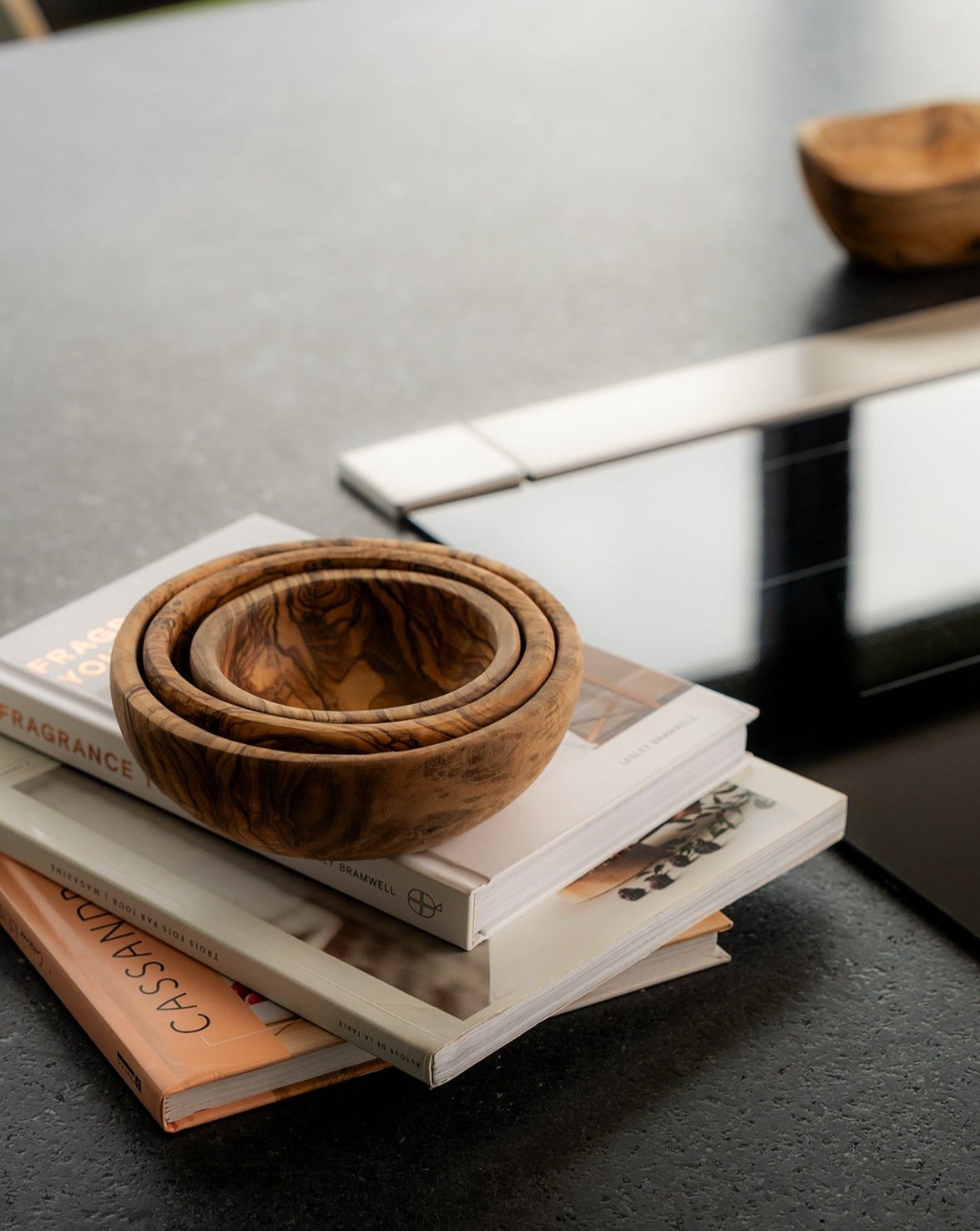 Olive Wood Nesting Bowls - set of 3 - Che Cose Belle