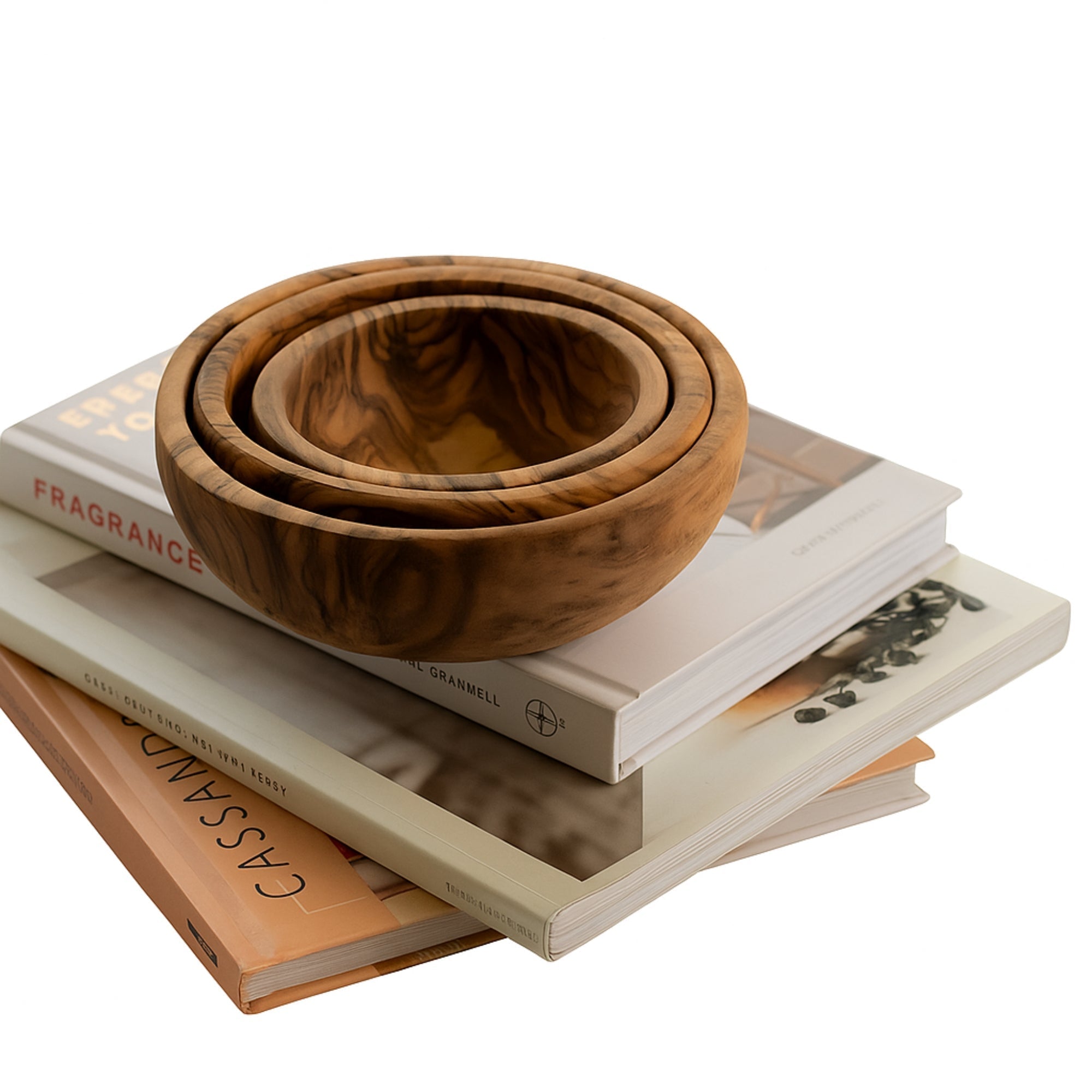 Olive Wood Nesting Bowls - set of 3 - Che Cose Belle
