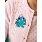 Olivia the Octo Cutie Brooch by Miss Fluff x Lipstick & Chrome - Che Cose Belle