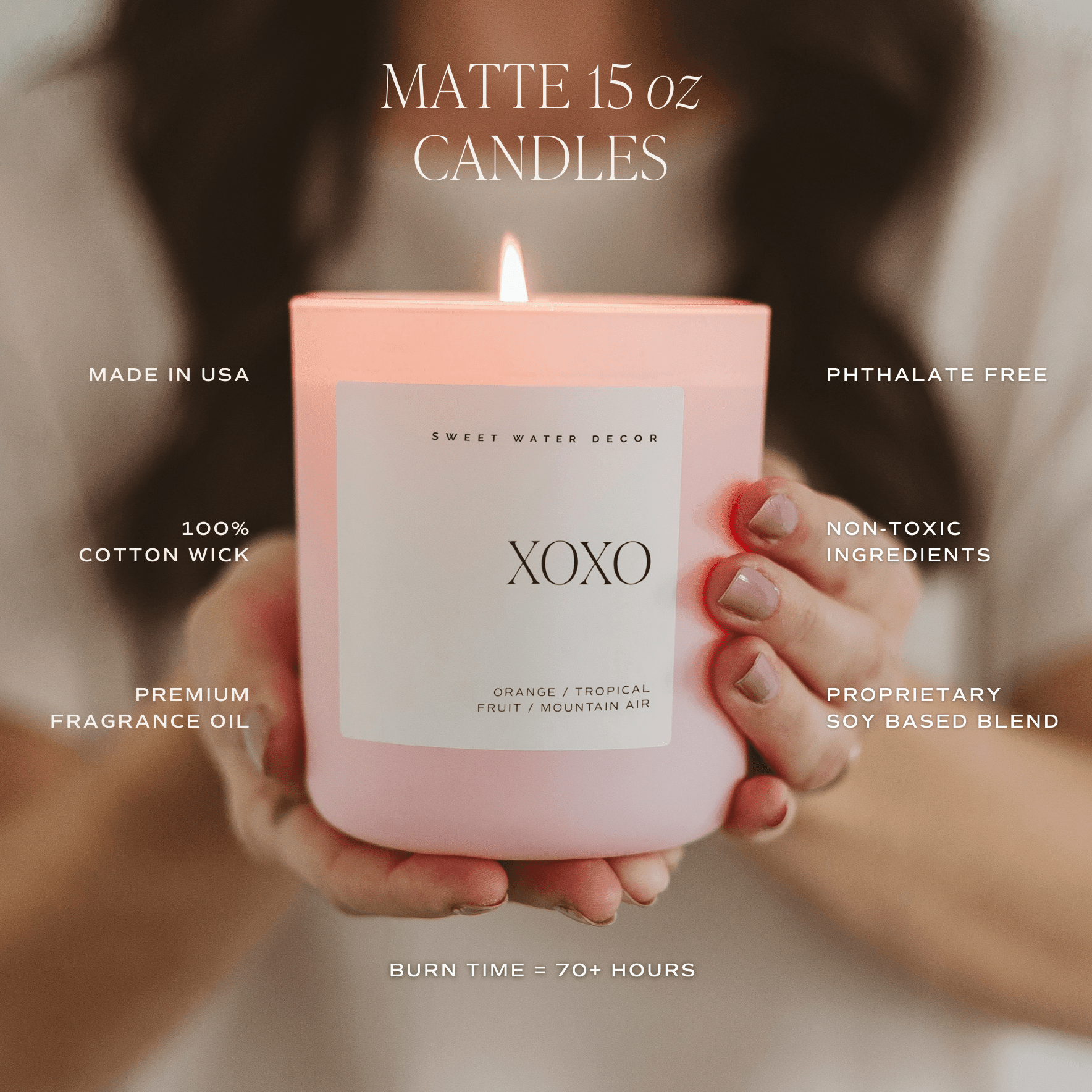 Omg! You're Engaged! Soy Candle - Pink Matte Jar - 15 oz - Che Cose Belle