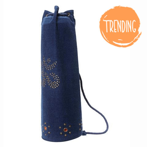 OMSutra Denim Yoga Mat Bag - Che Cose Belle