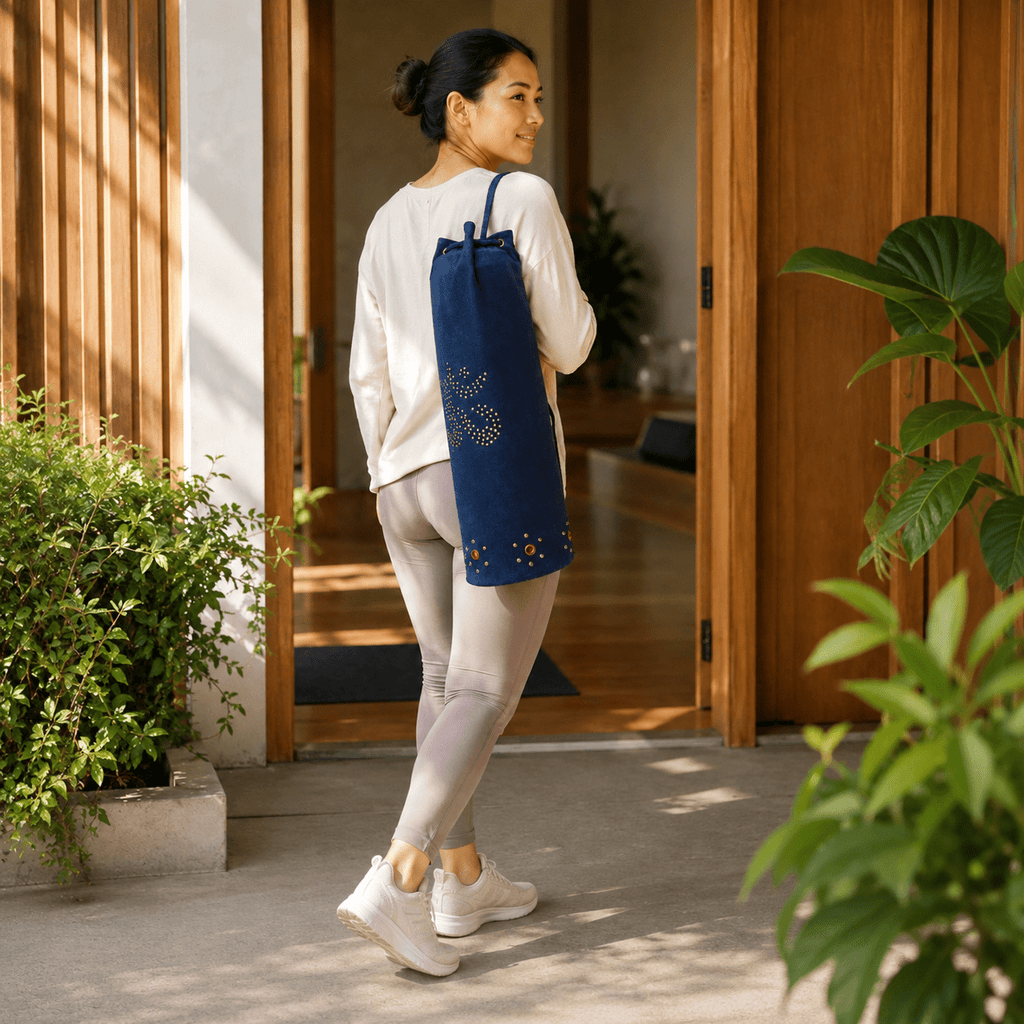 OMSutra Denim Yoga Mat Bag - Che Cose Belle